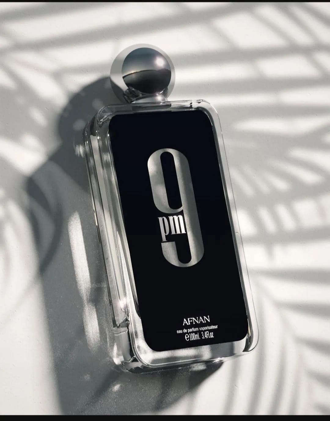 9 PM Afnan Perfume 100ml Unisex Alcohol-Free Black